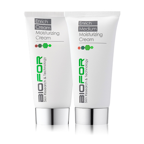 קרם לחות אנריץ' ב-2 מרקמים שונים; Enrich Cream